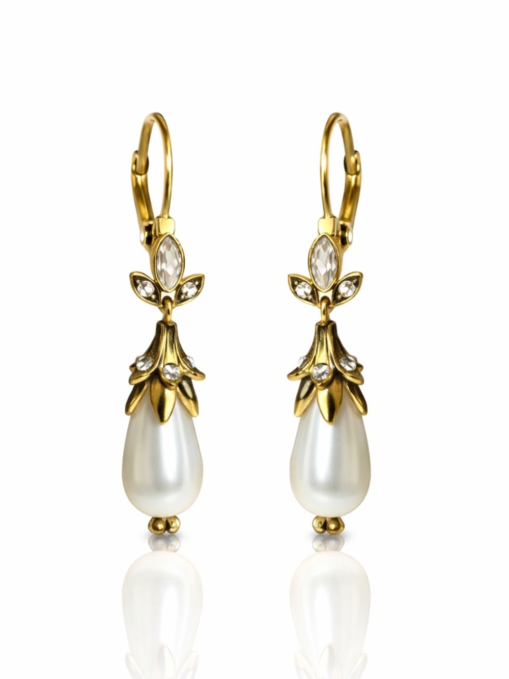 Western Style Pearl Earrings